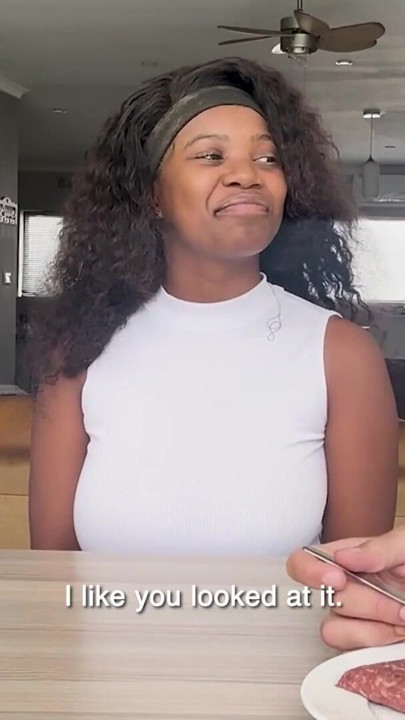 I knew this BIG TITS EBONY TEEN always dreamed of Miami... guess her broke BF couldnt make it happen | Clip 2