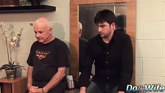 Blonde Housewife Amanda Blow Rides a Black Man's Cock