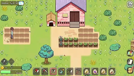Village rhapsody - college-mädchen spielt mit meinem großen schwanz