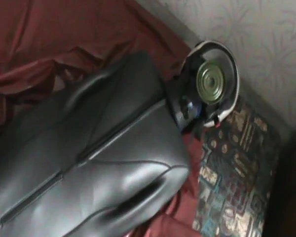 Neoprene bodybag, gasmask and biker helmet - 1