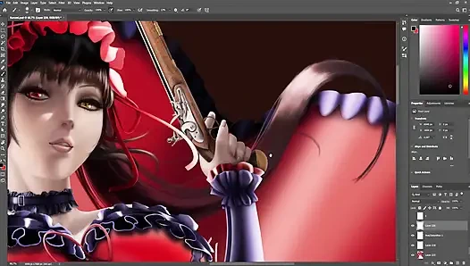 Kurumi timelapse sfw date a live