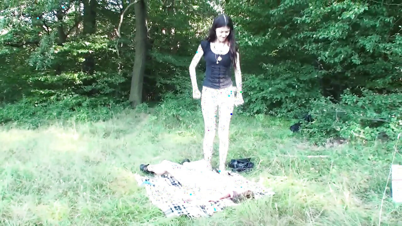 Covor uman călcat pentru picnic