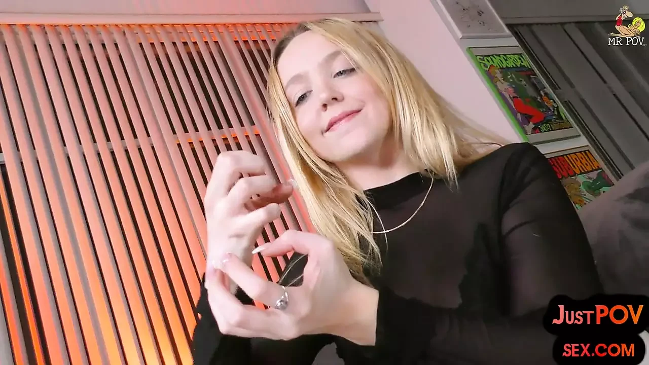 POV anal babe rides BFs dick with her butthole n talks dirty