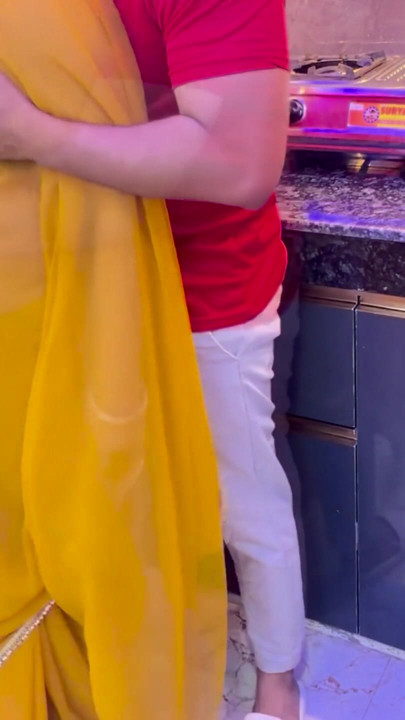 Getting Naughty with wife in the Kitchen and fuck her in the standing position | Clip 1