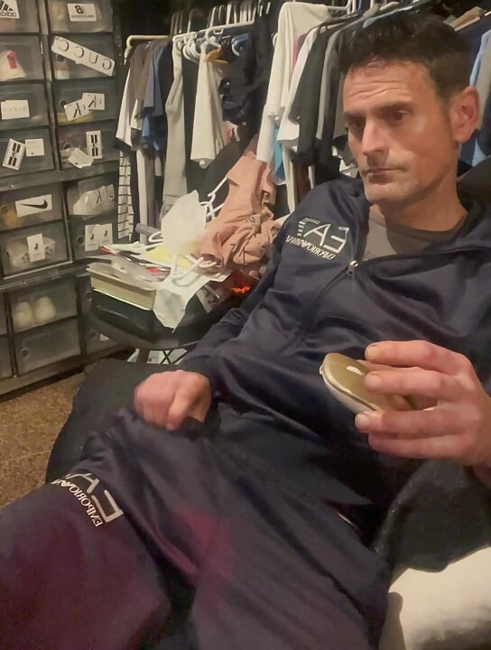 Mike masturbating again