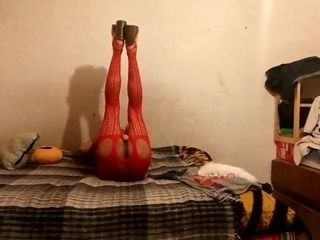 Joselynne, дрочка ногами с дрочкой и дрочка с секс-игрушкой