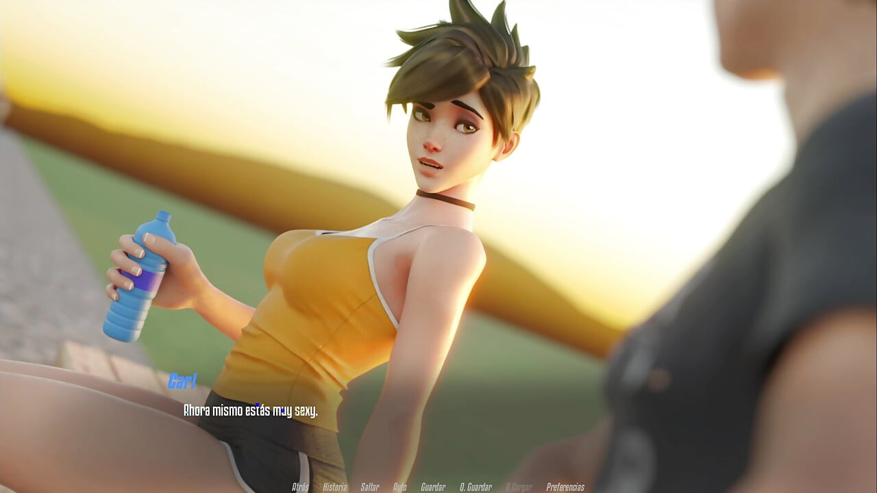 Overwatch XXX - Vagina Pelacak Sialan dari Overwatch - Rute Pelacak