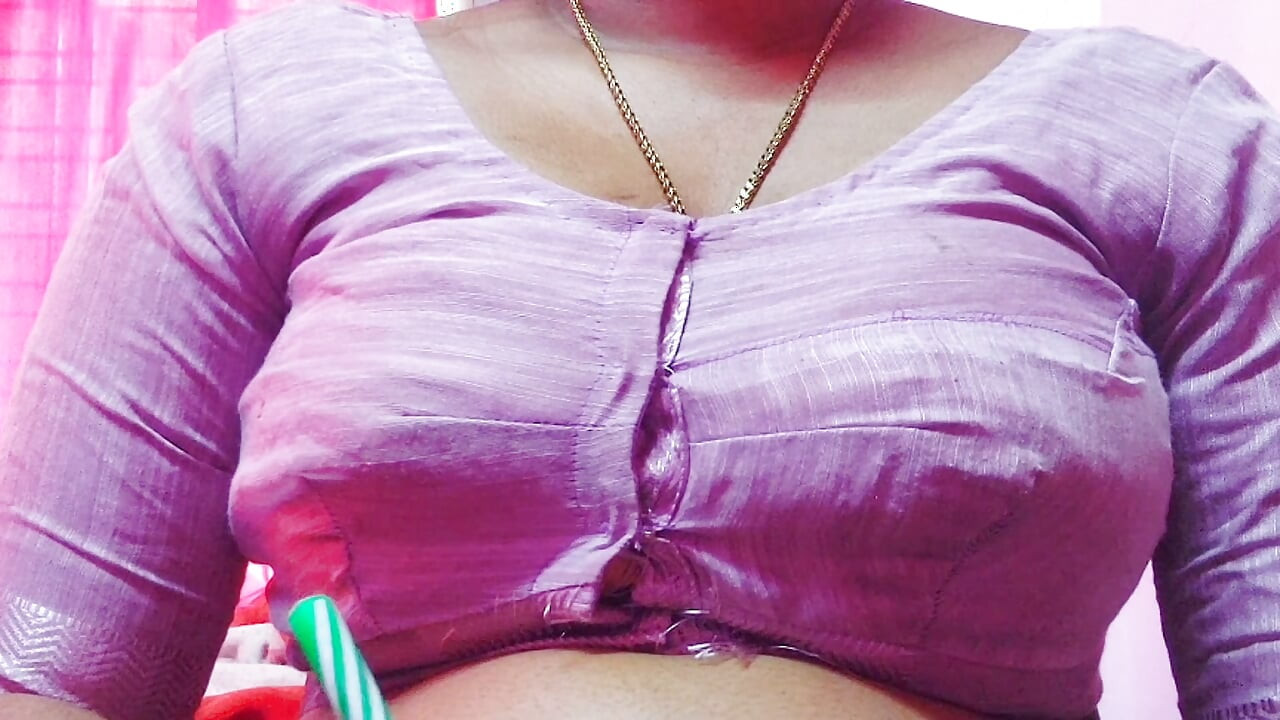 Desi Indian Milf Step Mom Helps Her Step son  to sex.