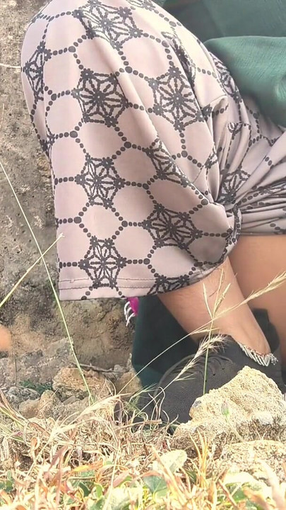 Unforgettable moment from "Indian village girl fucked hard outdoor By his Boyfriend"