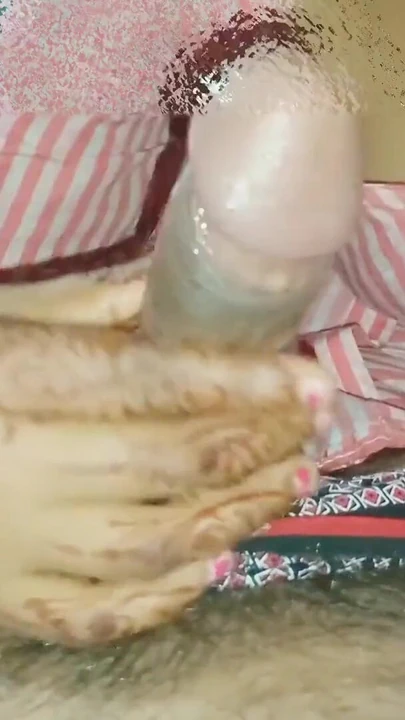 Powerful moment from "Cum in mouth desi bhabhi excellent sucking big black Indian cock"