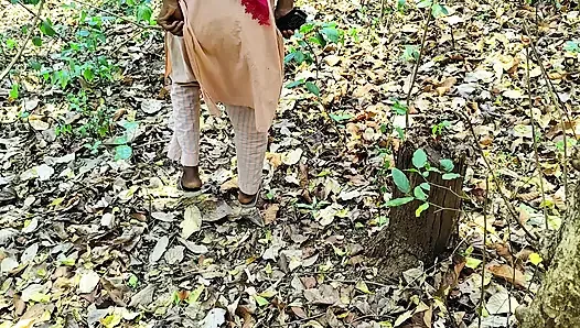 Ritika had gone for a walk in the forest to beat someone's ass, but I brought her into the house and left her