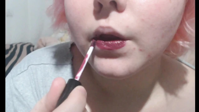 Lipstick up close