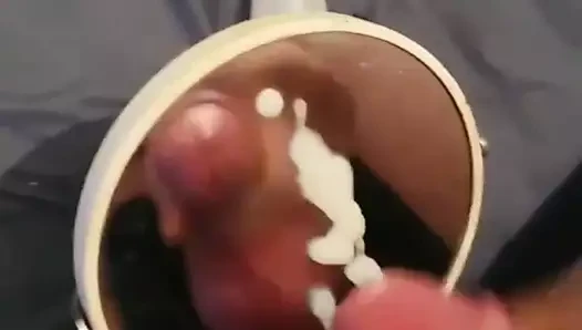 alt mastürbasyon ve sağladım üzerinde bir ayna sonra yalama onun Cum