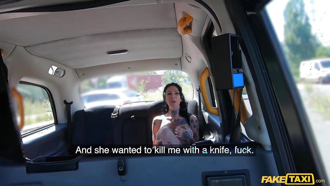 Fake Taxi - Big Tit Tattoo Babe Megan Inky Likes It Rough and in Public