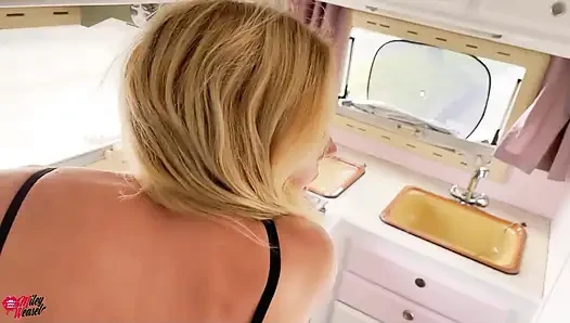 Horny Street Whore Fucked and Creampied by Stranger