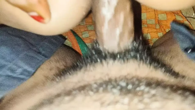 Girlfriend boyfriend closeup fuking video