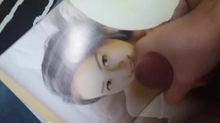Cumming para sexy modelo china seasun