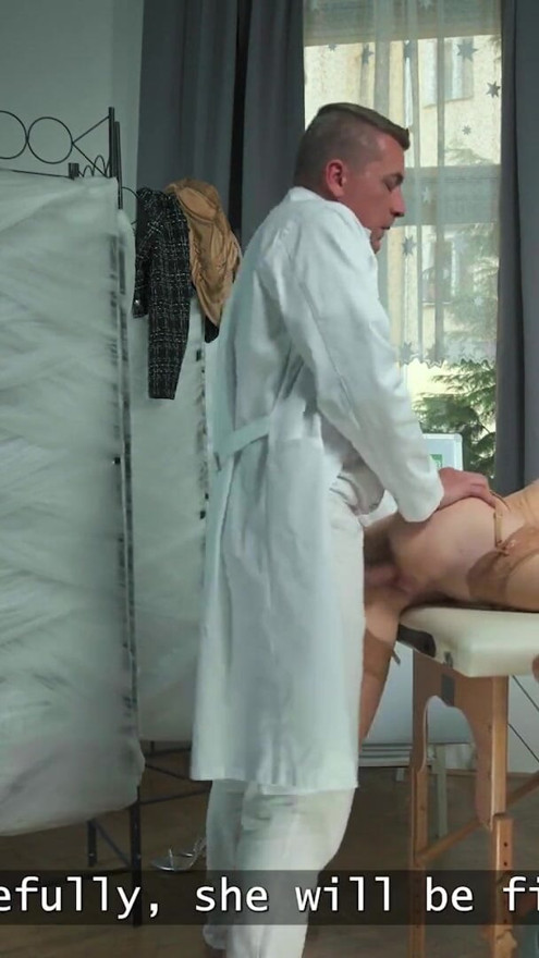 CUCK4K. We should fuck really carefully... He sits just here! | Clip 2