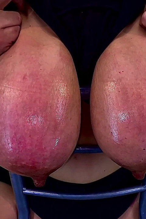 Udders Whipped 100 Lashes on H Cup Tits