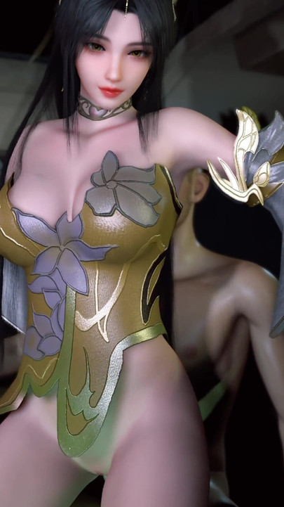 3D Big Boobs Slut Naked Her Perfect Pussy Got Fucked so Hard