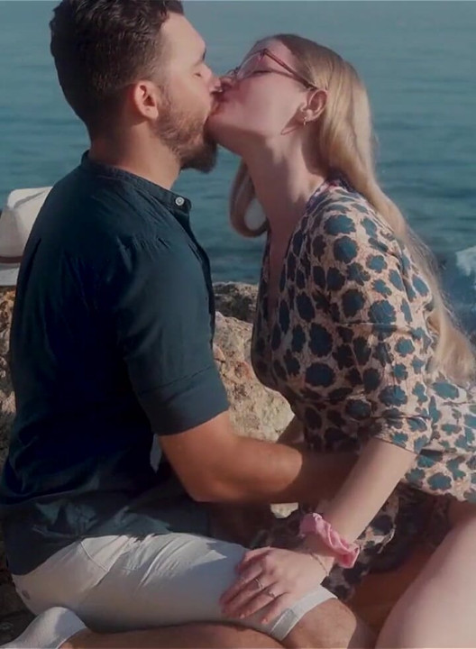 Risking It All on Empty Beach - Real Amateur Couple Squirt