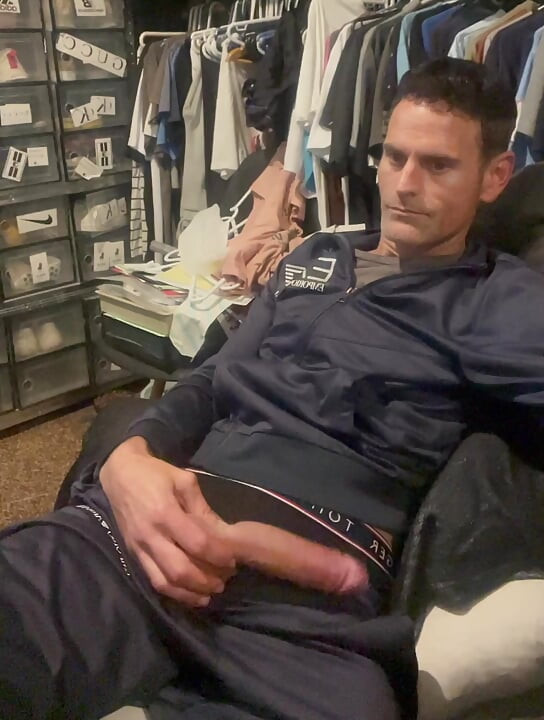 Mike masturbating again