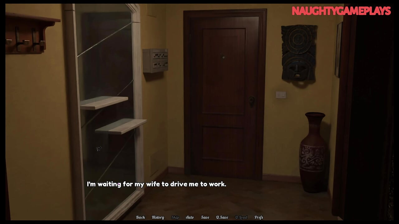 Cheating Wife Gives Old Man a Handjob While Husband is At Work - Perfect Housewife 05 By k4soft