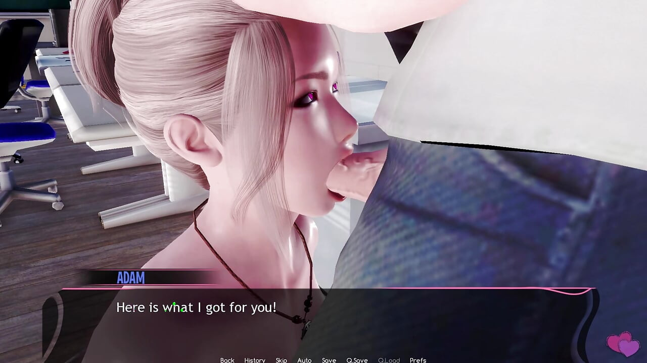 Murmur 7 - Deusa Shinigami lambendo o pau de Adam e dando boquete para ele