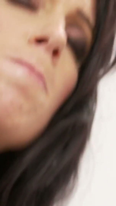 A gloryhole is where the brunette milf brings her hairy pussy for inspecting after phenomenal blowjobs | Clip 3