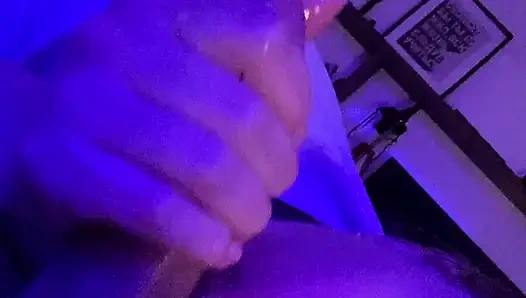 Cozy home blow job on a cold autumn evening