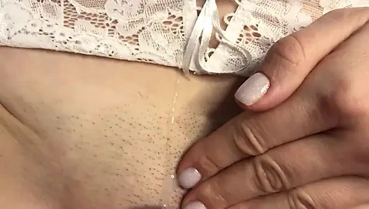 Beni yala. sik beni. kız iki kez boşalıyor.