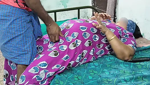 stepmother told me to go behind her and turn off the fan. I went behind her, hugged her, and licked her pussy with my tongue..