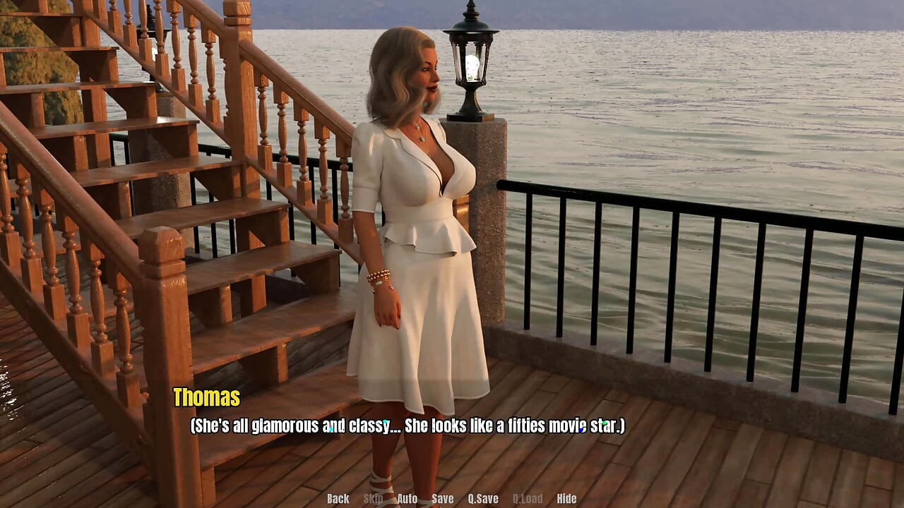Casa bunicii: tipul mai tânăr și o mamă sexy frumoasă matură la o întâlnire romantică ep 56