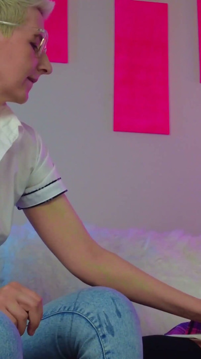 Hottest ruined cumshot for sissy femboy | Clip 1