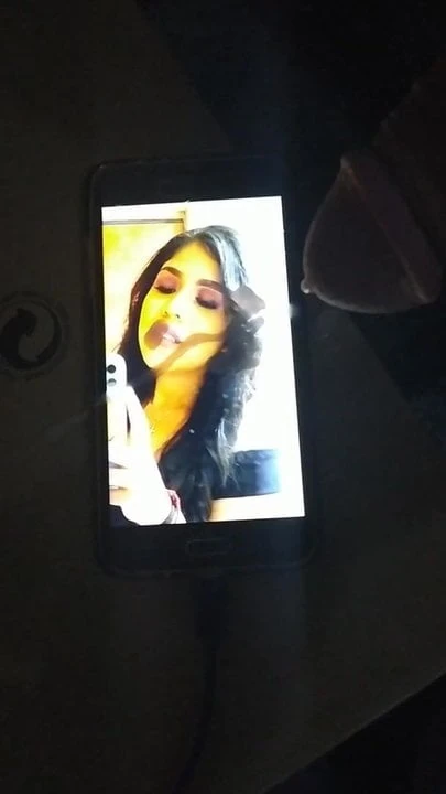 Cum tribute on my crush