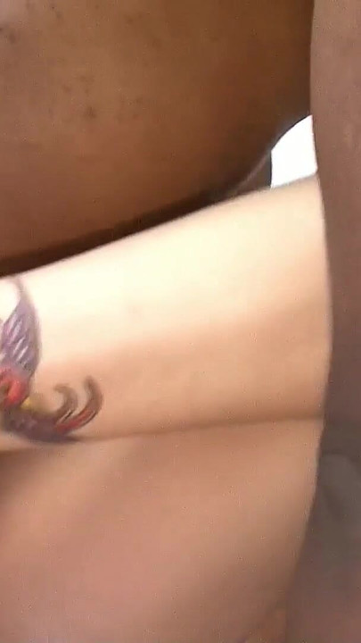 Stunning moment from "Redhead Girl Pickup and supriced with her First BBC for Interracial Casting Sex"