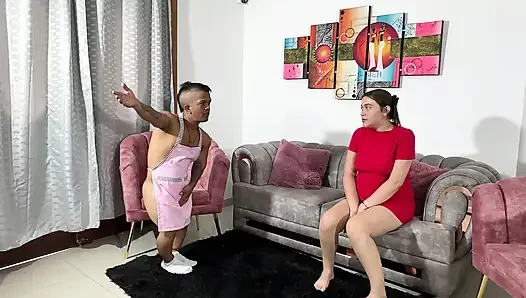 I See My Little Stepbrother Doing Cleaning with Little Clothing but I Ge...