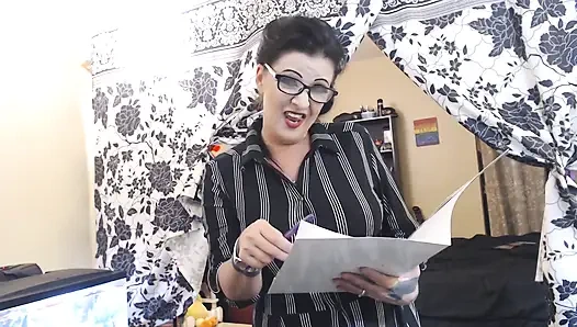 Babe secretary changes burdizzo