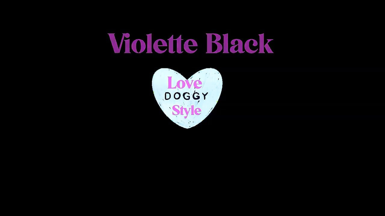 Many Doggies for Hot Teen Violette Black