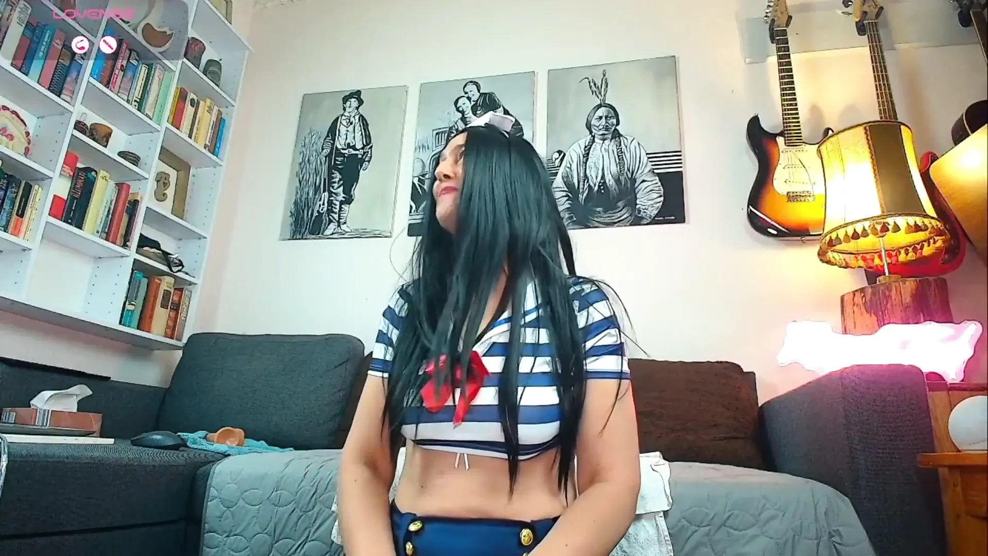 세일러 복장의 애널 질싸!
