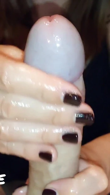 Unforgettable moment from "From Soft To Hard. A Sensual Handjob (Milking-time)"