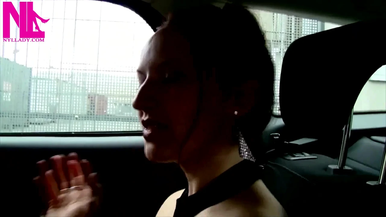 Stimulating My Man with My Hosed Feet in the Car and at Home