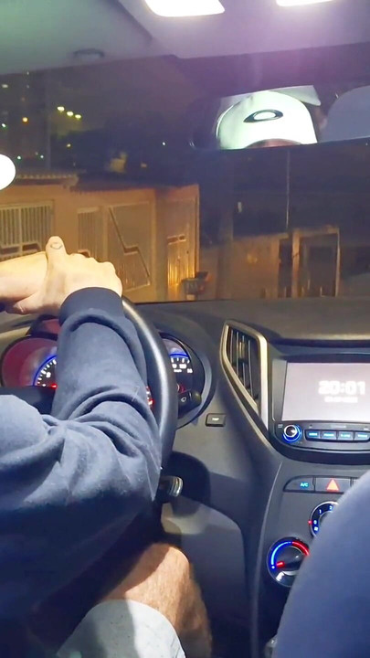 Epic moment from "Married woman shows her ass to the app driver and they end up having sex inside the car"