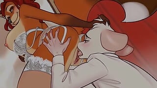 Furry Hentai - Sex and the Furry Titty Part 1 - Boutique Visit by Loveskysan