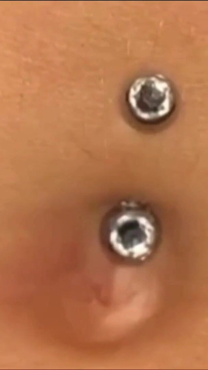 Navel Play With Q Tip Montage | Clip 1