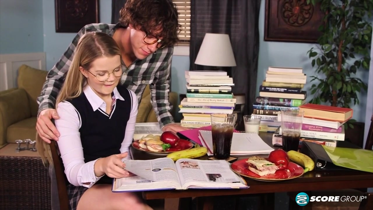 一生懸命勉強する