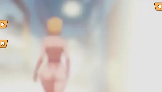 Android 18 Gears Deep – Android 18s Gesicht mit Milch füllen