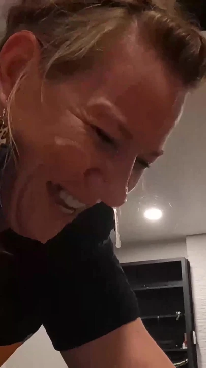 Memorable moment from "Amateur facial and cumshot compilation - even more!"