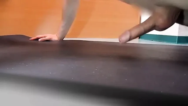 Pushups humping and cumming handsfree