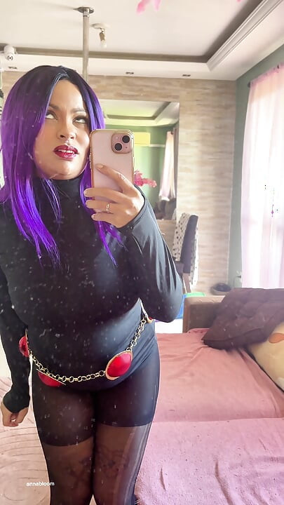 Kompilasi Kentut Sebenar Tiada Penapis Cosplay Raven, di dalam kereta dan di Pajamas